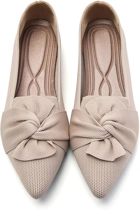 Flats for Womens Pointed Toe Ballet Flats Shose