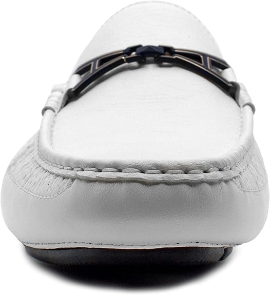 AKADEMIKS Men's Memory Foam Slip On Driving Loafers Stylish